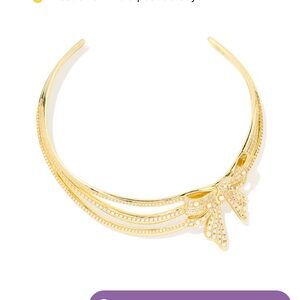 Kendra Scott Krista Bow Statement Necklace